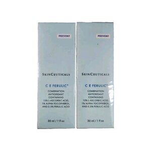 2Pk SkinCeuticals C E Ferulic Advanced Antioxidant Serum with Vitamin C & E 30ml